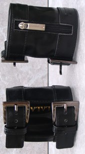 Arm Wallet Black Studded L