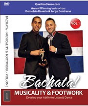 Jorge Contreras & Demetrio Rosario: Bachata Musicality & Footwork